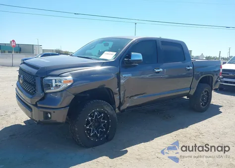 2021 Toyota Tundra Platinum z USA, uszkodzony, nr VIN 5TFAY5F17MX023735